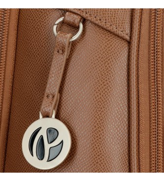 Pepe Jeans Borsa tote marrone Elia