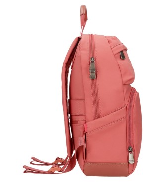 Pepe Jeans Two Compartment Computer Backpack Corin pink