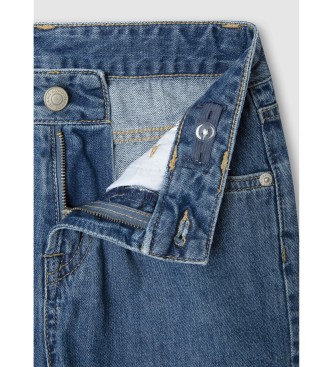 Pepe Jeans Cal��es azuis florais Patty em linha A