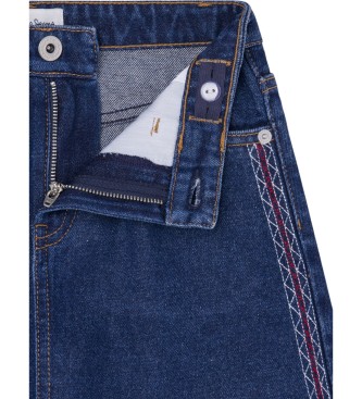 Pepe Jeans Rok A-lijn Hw Craft blauw