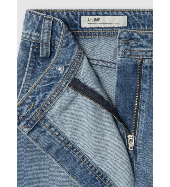 Pepe Jeans Skort Tammy Frayed blue