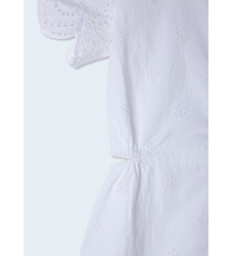 Pepe Jeans Robe Abie blanche