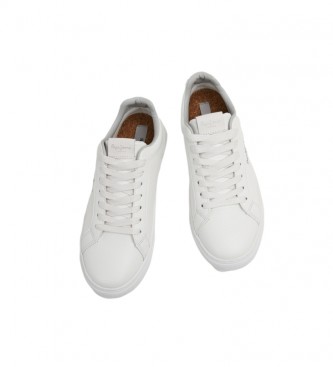 Pepe Jeans Formadores Adams Lizy white