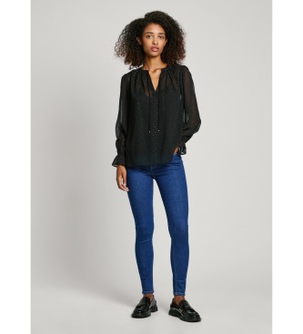 Pepe Jeans Addison Bluse schwarz