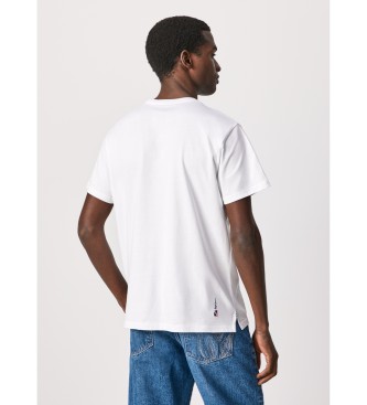 Pepe Jeans T-shirt Adelard blanc