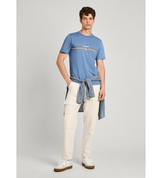 Pepe Jeans T-shirt Adur bleu