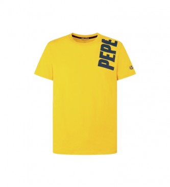 Pepe Jeans T-shirt gialla dell'Aerol