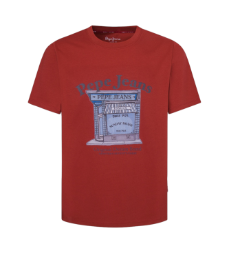 Pepe Jeans T-shirt Aggo marron