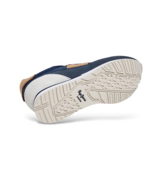 Pepe Jeans Aiden Classic Leder Turnschuhe navy