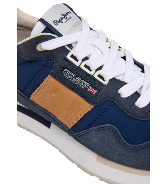 Pepe Jeans Aiden Classic Leder Turnschuhe navy