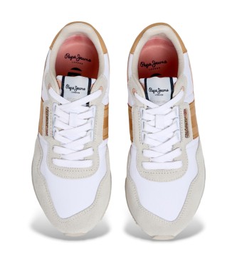 Pepe Jeans Aiden Classic white sneakers