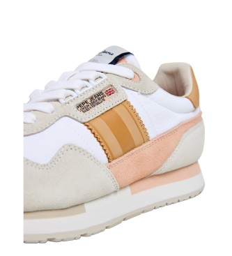 Pepe Jeans Aiden Classic white sneakers