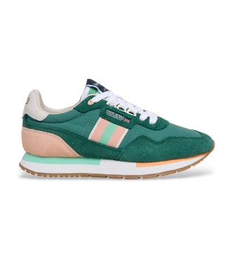 Pepe Jeans Aiden Tape Leather Sneakers green