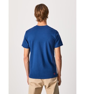 Pepe Jeans Camiseta Ainsley azul
