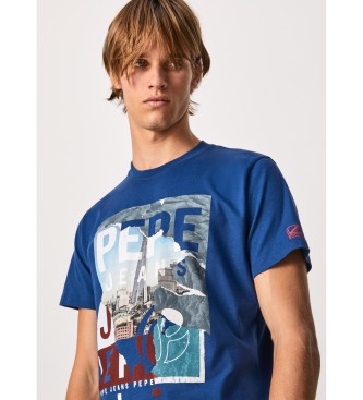 Pepe Jeans Camiseta Ainsley azul