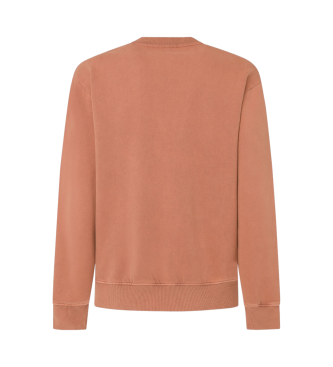 Pepe Jeans Sweatshirt Aldridge Crew marron