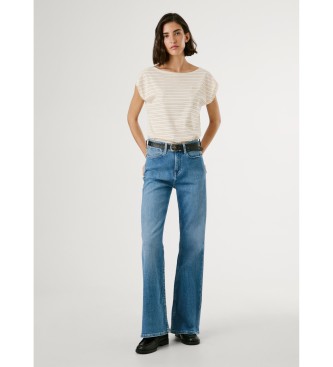 Pepe Jeans T-shirt Alex råhvid
