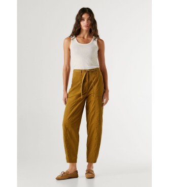 Pepe Jeans Pantalon long Alice moutarde