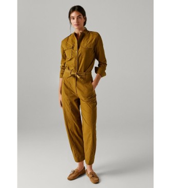 Pepe Jeans Pantalon long Alice moutarde