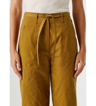 Pepe Jeans Pantalon long Alice moutarde