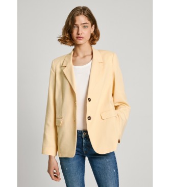 Pepe Jeans Blazer Alina gul