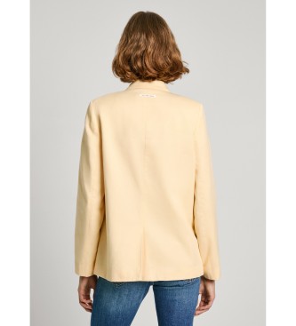 Pepe Jeans Blazer Alina geel