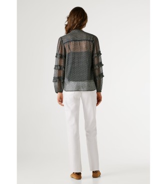 Pepe Jeans Navy Amber Blouse