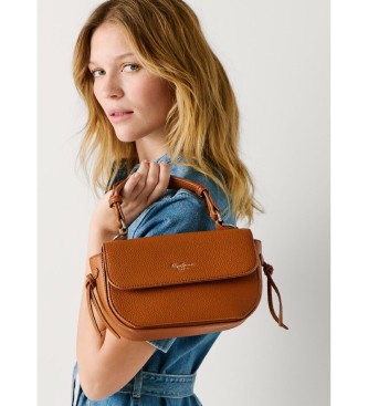 Pepe Jeans Bolso Ambra Script marr�n