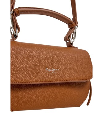 Pepe Jeans Bolso Ambra Script marr�n