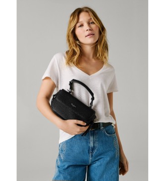 Pepe Jeans Bolso Ambra Script negro