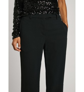 Pepe Jeans Pantalon droit Amelia noir