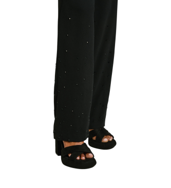 Pepe Jeans Pantalon droit Amelia noir