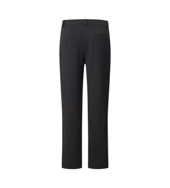 Pepe Jeans Pantalon droit Amelia noir