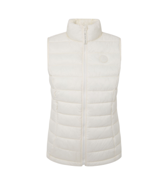 Pepe Jeans Gilet Ammy bianco