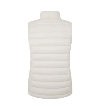 Pepe Jeans Gilet Ammy bianco