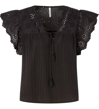 Pepe Jeans Bluse Anaise schwarz