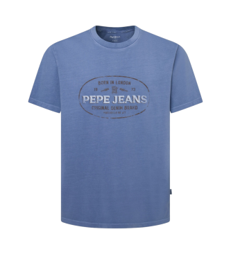 Pepe Jeans Niebieska koszulka Ander