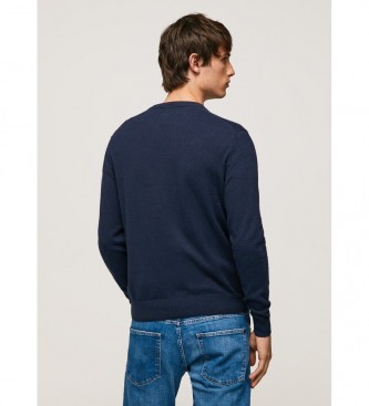 Pepe Jeans Pull Andr Col rond marine