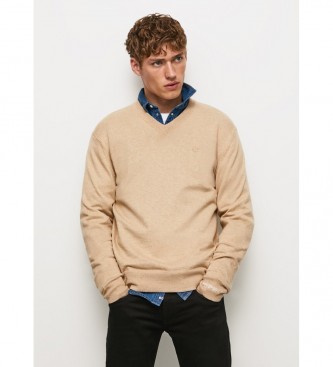 Pepe Jeans Sweater Andr V Neck beige