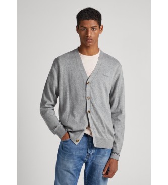 Pepe Jeans Andre Cardigan pull gris