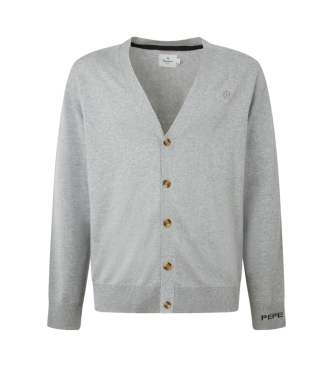 Pepe Jeans Andre Cardigan pull gris