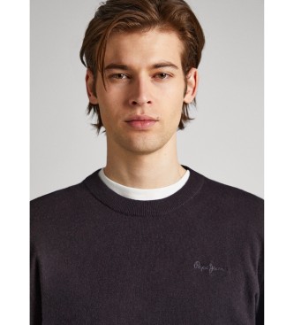 Pepe Jeans Sweter Andre Crew Neck czarny