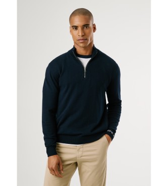 Pepe Jeans Andre Mock Zipper-trja marinbl