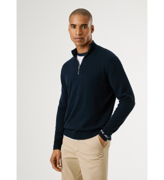 Pepe Jeans Andre Mock Zipper-trja marinbl