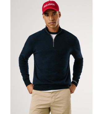 Pepe Jeans Andre Mock Zipper-trja marinbl