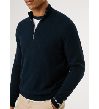 Pepe Jeans Andre Mock Zipper-trja marinbl