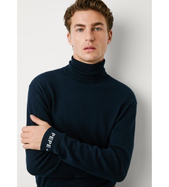 Pepe Jeans Maglione dolcevita blu navy Andre