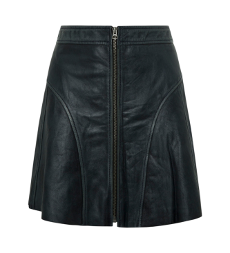 Pepe Jeans Jupe en cuir marine Andrea
