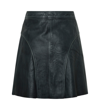 Pepe Jeans Jupe en cuir marine Andrea