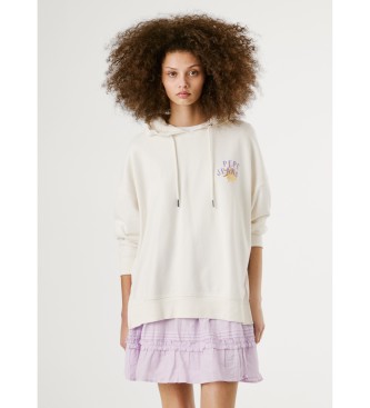 Pepe Jeans Sudadera Angy blanco